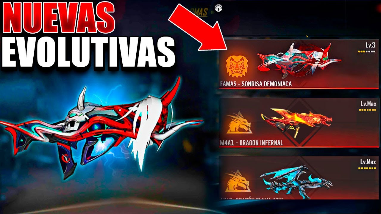 descubre cuales son las armas evolutivas mas poderosas en free fire guia completa para ganar