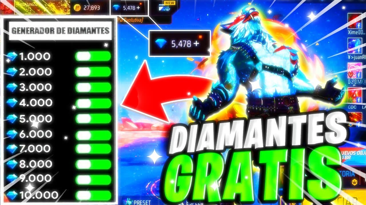 descubriendo la verdad existe algun generador de emotes y diamantes para free fire