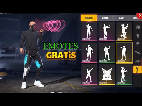 donde conseguir emotes para free fire guia completa y actualizada